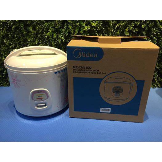 Nồi cơm điện cao cấp Midea 18SQ [Hàng Chính Hãng] dung tích 1.8 Lít Bảo hành 12 tháng