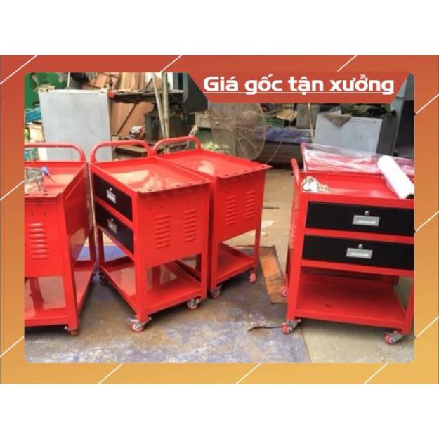 HANG CAO CAP -  Sửa Xe Máy.Tủ đồ nghề 2 ngăn kéo đen