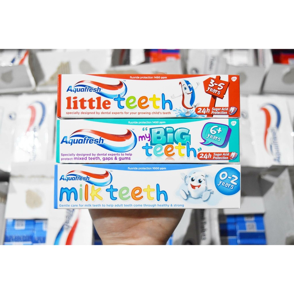Kem đánh răng Aquafresh Kids