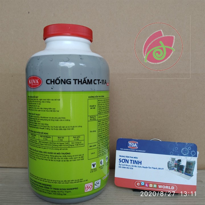 Kova CT-11A Chống Thấm Tường 1kg