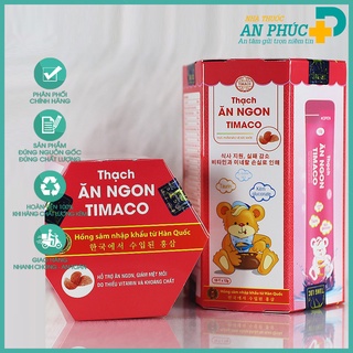 Thạch ăn ngon Timaco giúp bé ăn ngủ ngon tăng cân tăng đề kháng giảm mệt mỏi siro ăn ngon bổ sung vitamin và khoáng chất