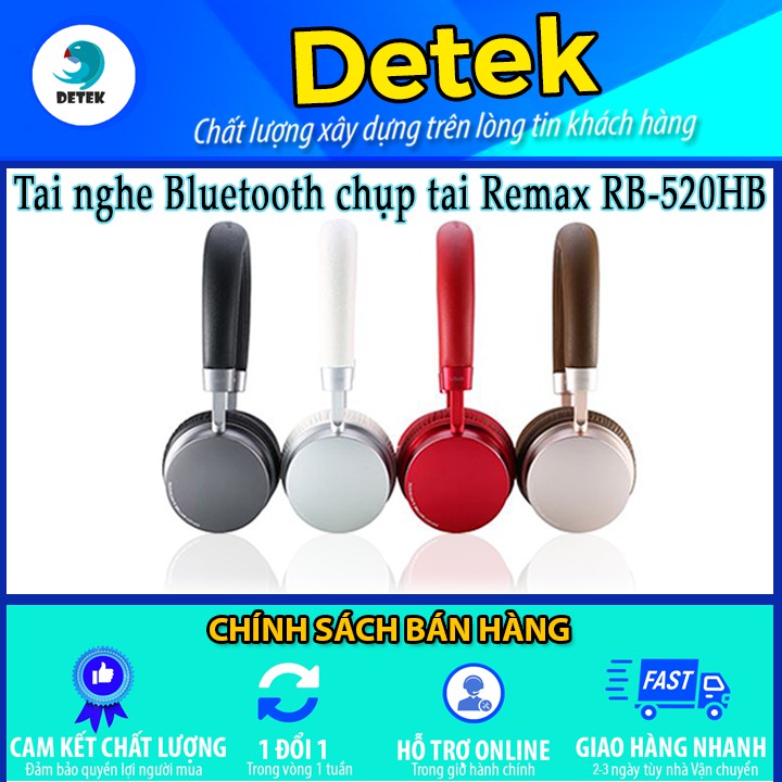 Tai nghe Bluetooth chụp tai Remax RB-520HB