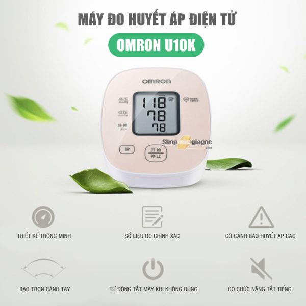 Máy Đo Huyết Áp Điện Tử Omron U10K hàng chính hãng