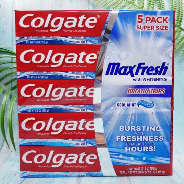 Kem đánh răng Colgate max fresh 215gr