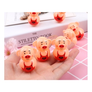 1 Đồ Chơi Lật Đật Hình Chú Heo Mini