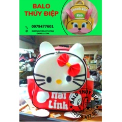 Balo đi học in tên bé