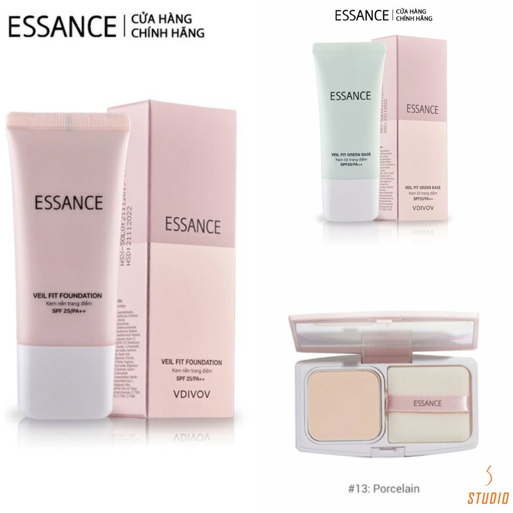 Phấn Nền và kem che khuyết điểm Essance 30ml