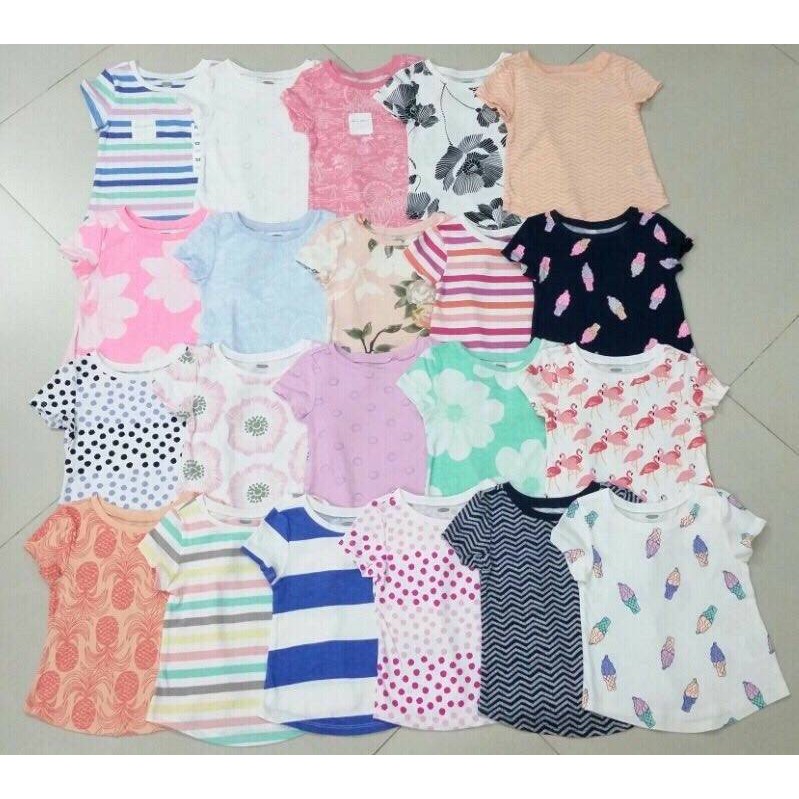 Sale nốt size 4 Áo cộc tay Old navy hàng xuất dư xịn cho bé 13-14kg