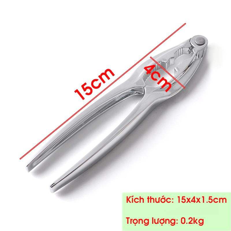 Kìm kẹp cua,tách  hạt óc chó,các loại vỏ cứng chất liệu inox 430 cao cấp do Beemart phân phối