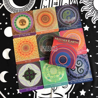 Mother Earth Mandala Oracle Boardgame Card Set