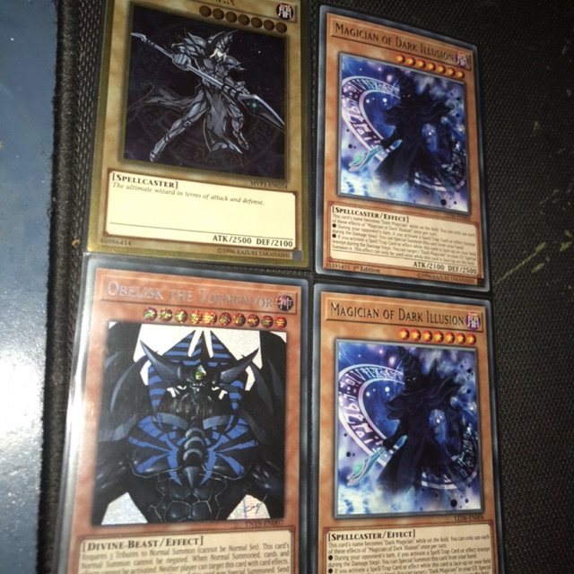 4 lá bài thật của vua trò chơi yugioh