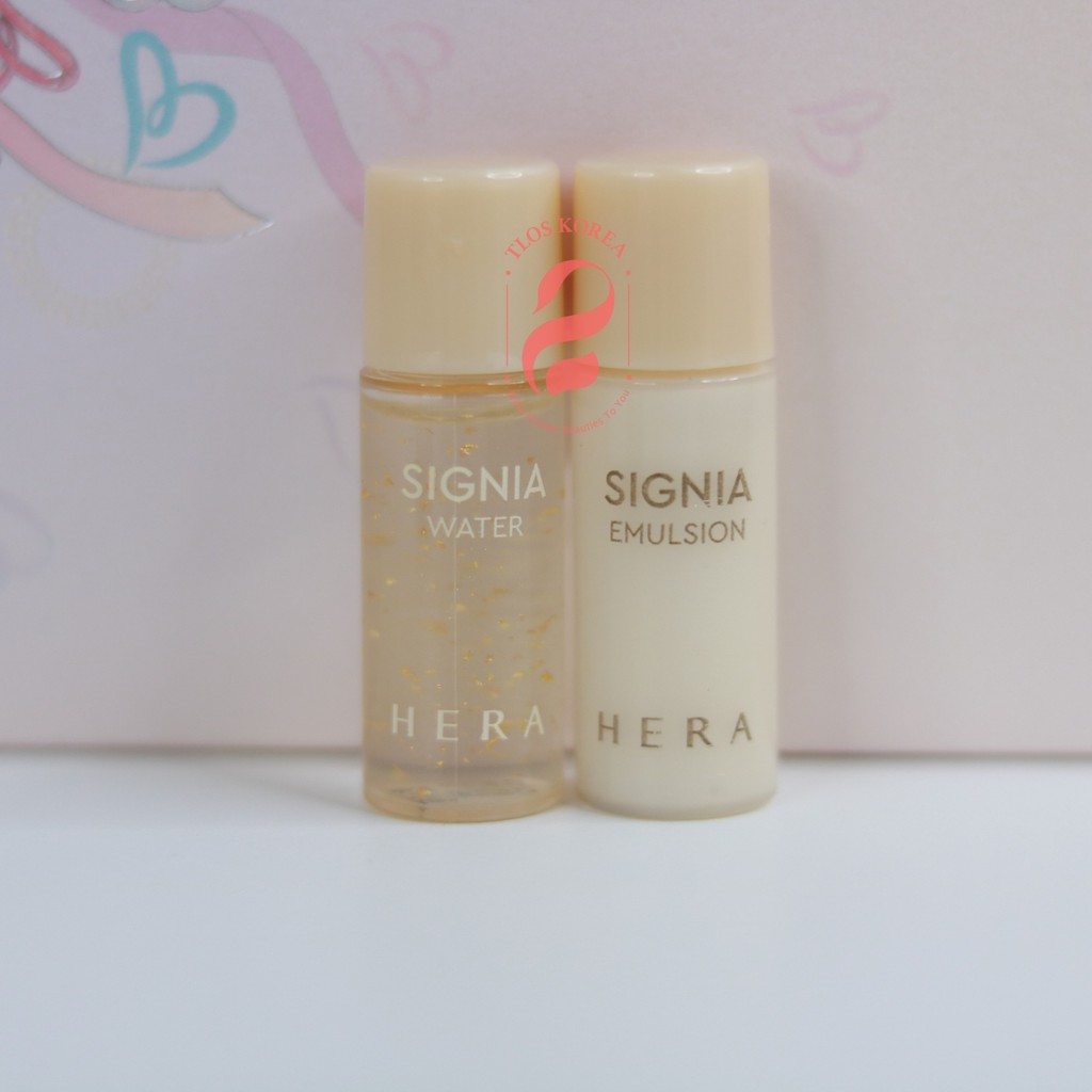 Sữa Dưỡng Tái Sinh Da Chứa Vàng 24K Hera Signia Emulsion 5ml - Khóa ẩm, dưỡng lão tái sinh da