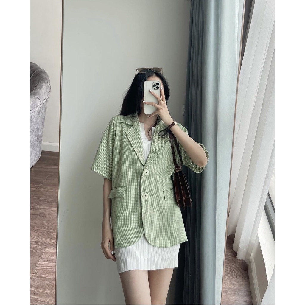 Áo Blazer ziczac (2934) (ảnh tự chụp)