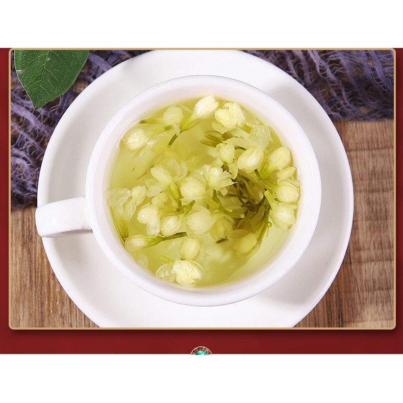 Trà Nụ Hoa Nhài Sấy Khô Loại Đặc Biệt Thơm Ngon Hảo Hạng 100g