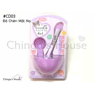 Bộ Chén Mặt Nạ - Cứng