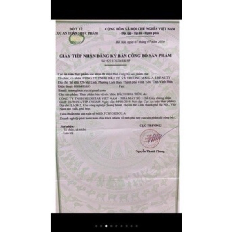 Cốm uống đẹp da Bách Hoa Tiên Las Beauty làm đẹp nội sinh