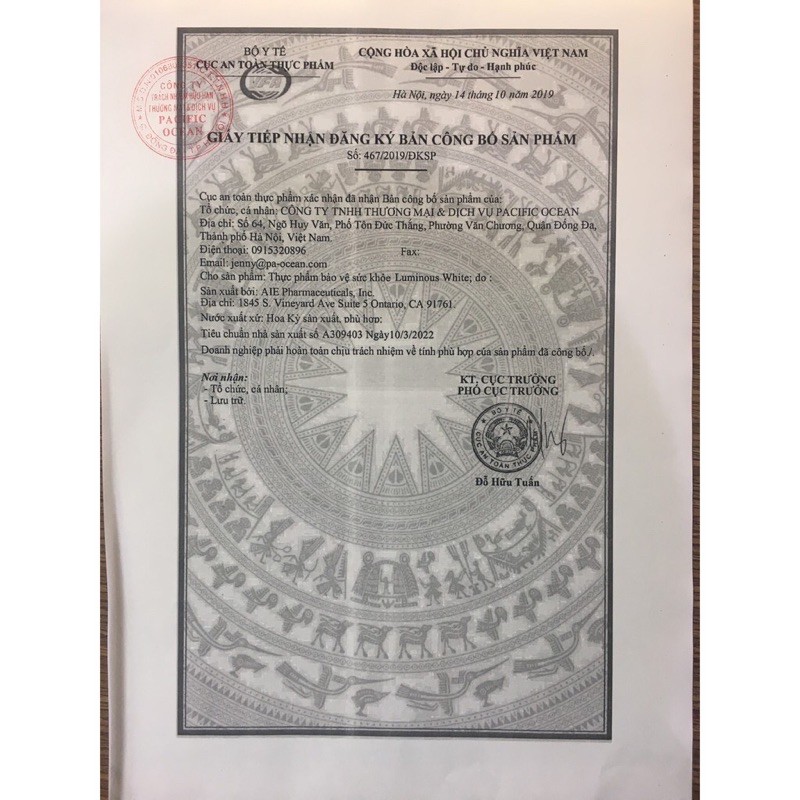 [Mã 77FMCGSALE giảm 8% đơn 500K] Viên uống trắng da và giảm nám Luminous Extra White | BigBuy360 - bigbuy360.vn