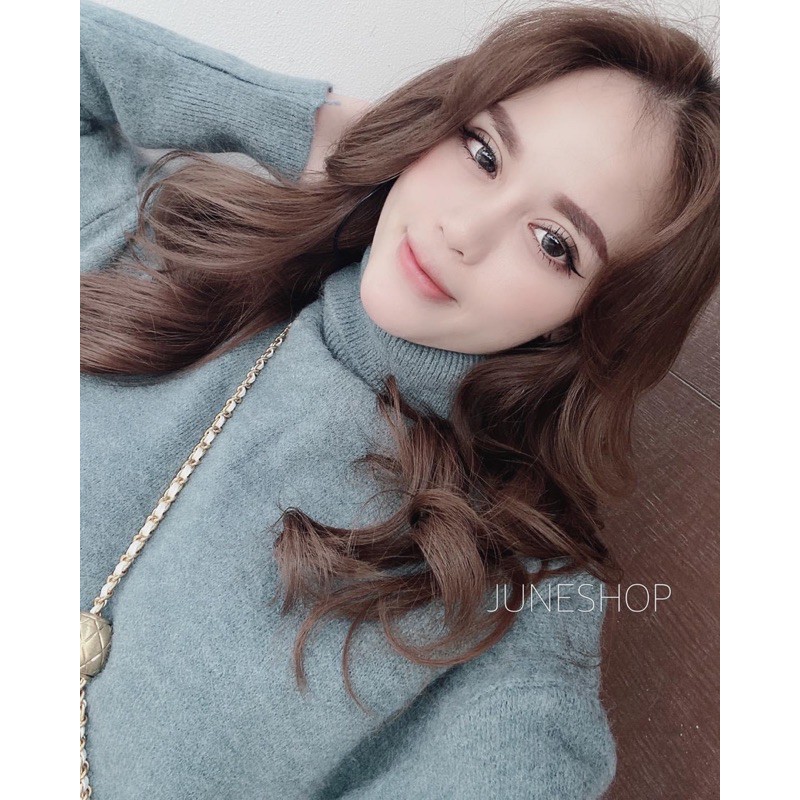 Bán sỉ áo len trơn cổ lọ 5 màu
