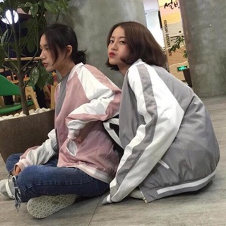 ÁO KHOÁC GIÓ FORM RỘNG CỔ BOMBER