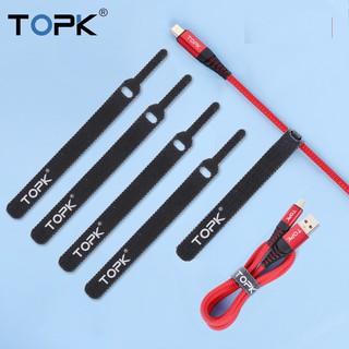 Dây nylon quấn gọn cáp TOPK - Hàng chính hãng