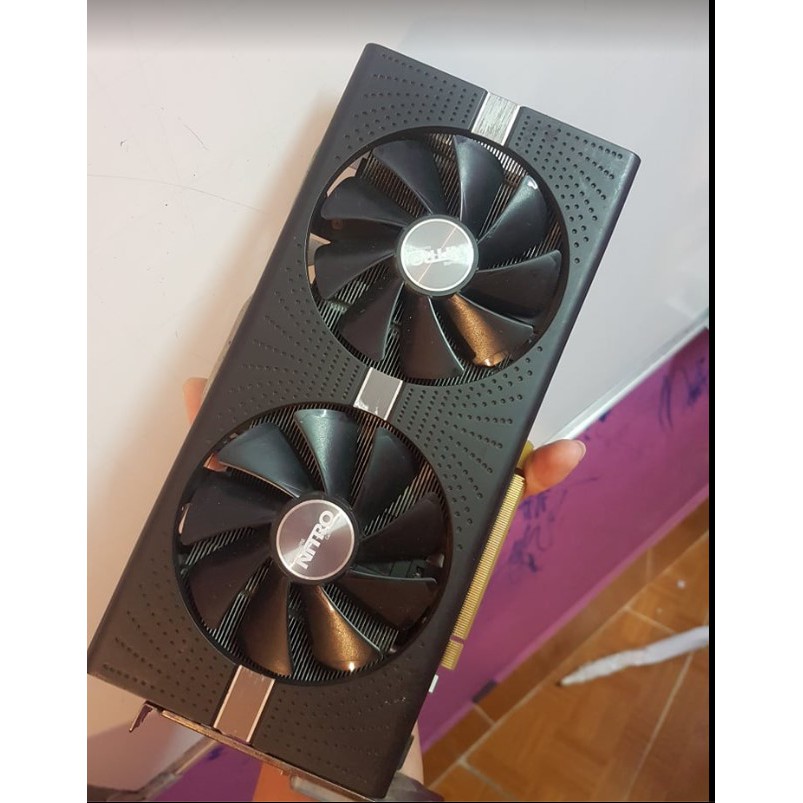 VGA RX 580 Sapphire Nitro + 4gb