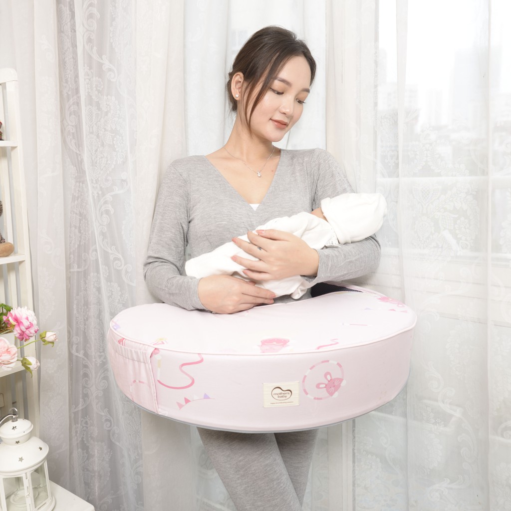 Gối Cho Bé Bú - Gối Chống Trào Ngược Thương Hiệu Mothersbaby Hàn Quốc