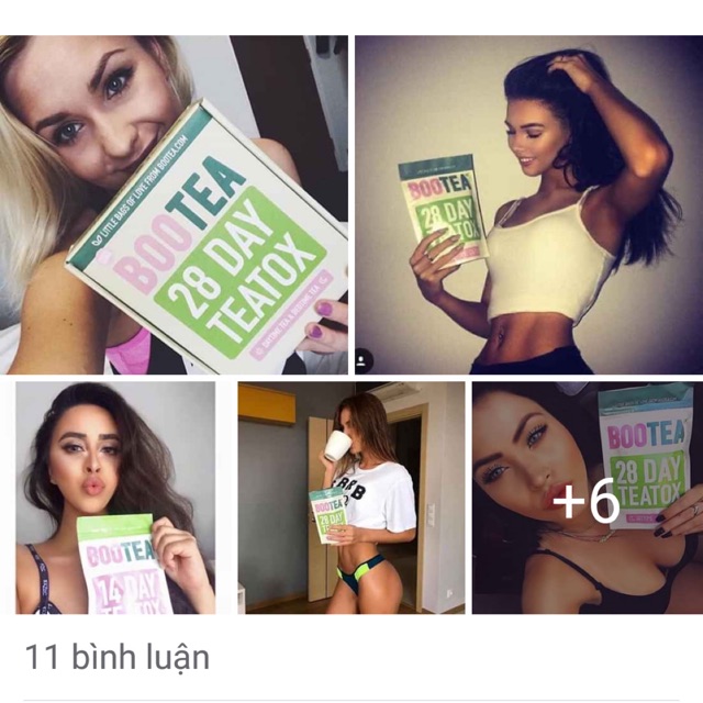 Trà giảm cân bootea