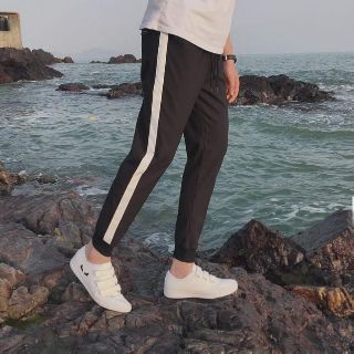 Quần pant 1 line ống bo