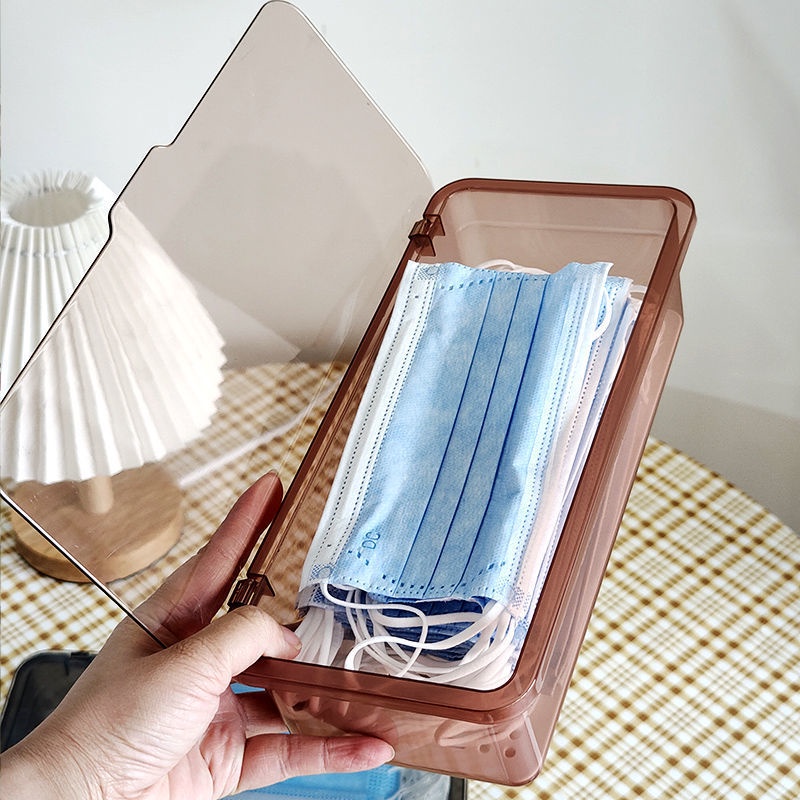 Hộp Đựng Khẩu Trang Cỡ Lớn Sử Dụng Một Lần Tiện Lợi