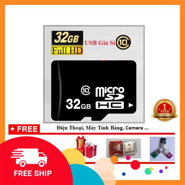 Thẻ nhớ 32Gb microSD OEM, BH 12 tháng, dùng thử 1 tháng