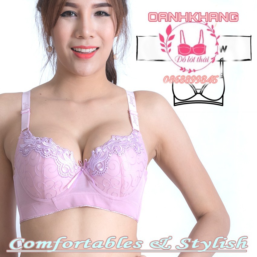 Áo ngực bản to BIGSIZE 0777 Anny - Cup C ôm hết quả siêu to không bị tràn bản to gọn lưng nhập Thái Lan | BigBuy360 - bigbuy360.vn