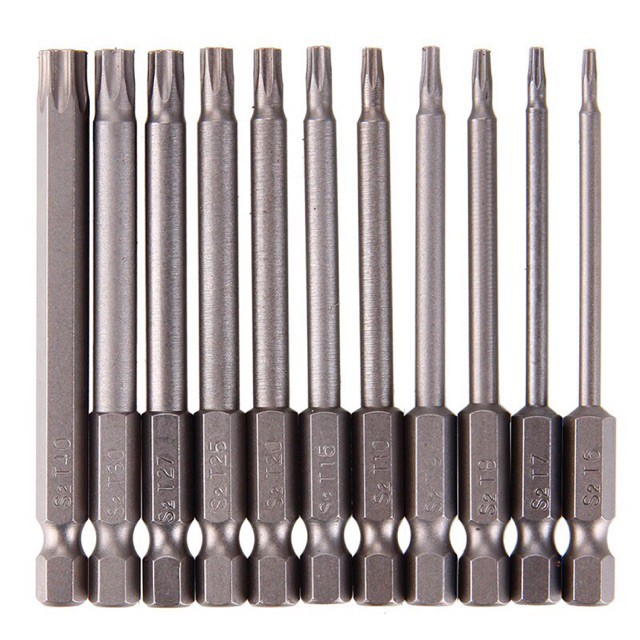 11 Đầu lục giác hoa thị dài 75mm cho máy bắn vít