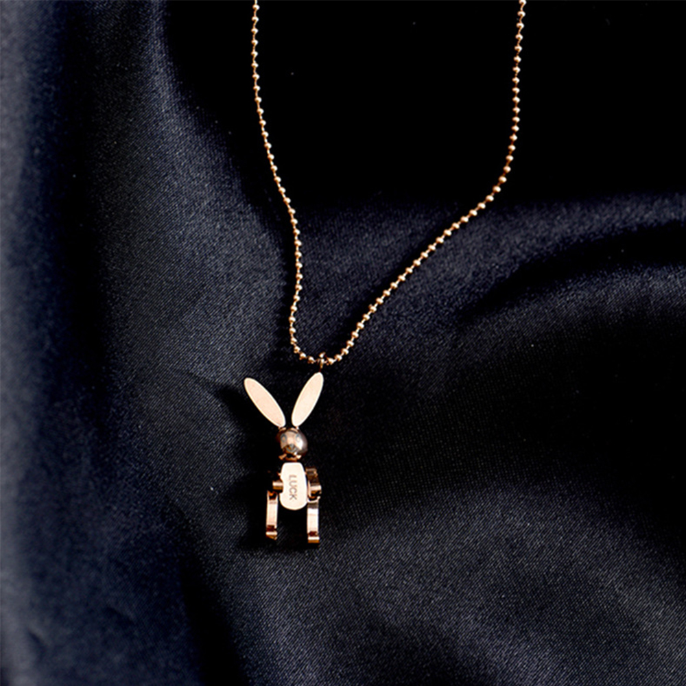 Vòng Cổ Mặt Thỏ Thời Trang Nữ Tính