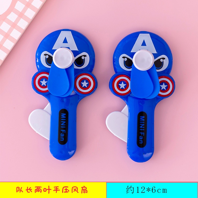 Quạt Cầm Tay mini Họa Tiết Hoạt Hình Cho Bé