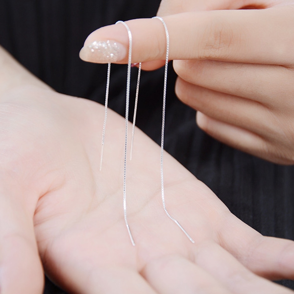 Hoa Tai Dáng Dài Phối Tua Rua Thời Trang Dành Cho Nữ