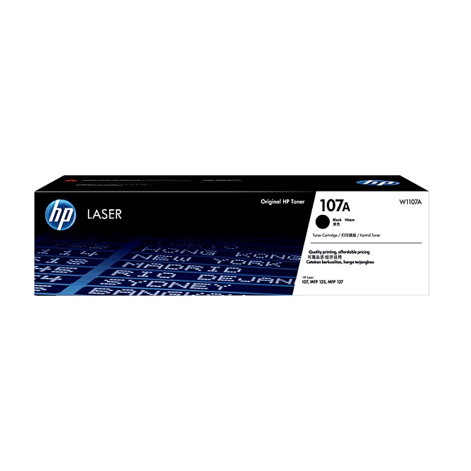 Mực in HP 107A Black Original Laser Toner Cartridge
