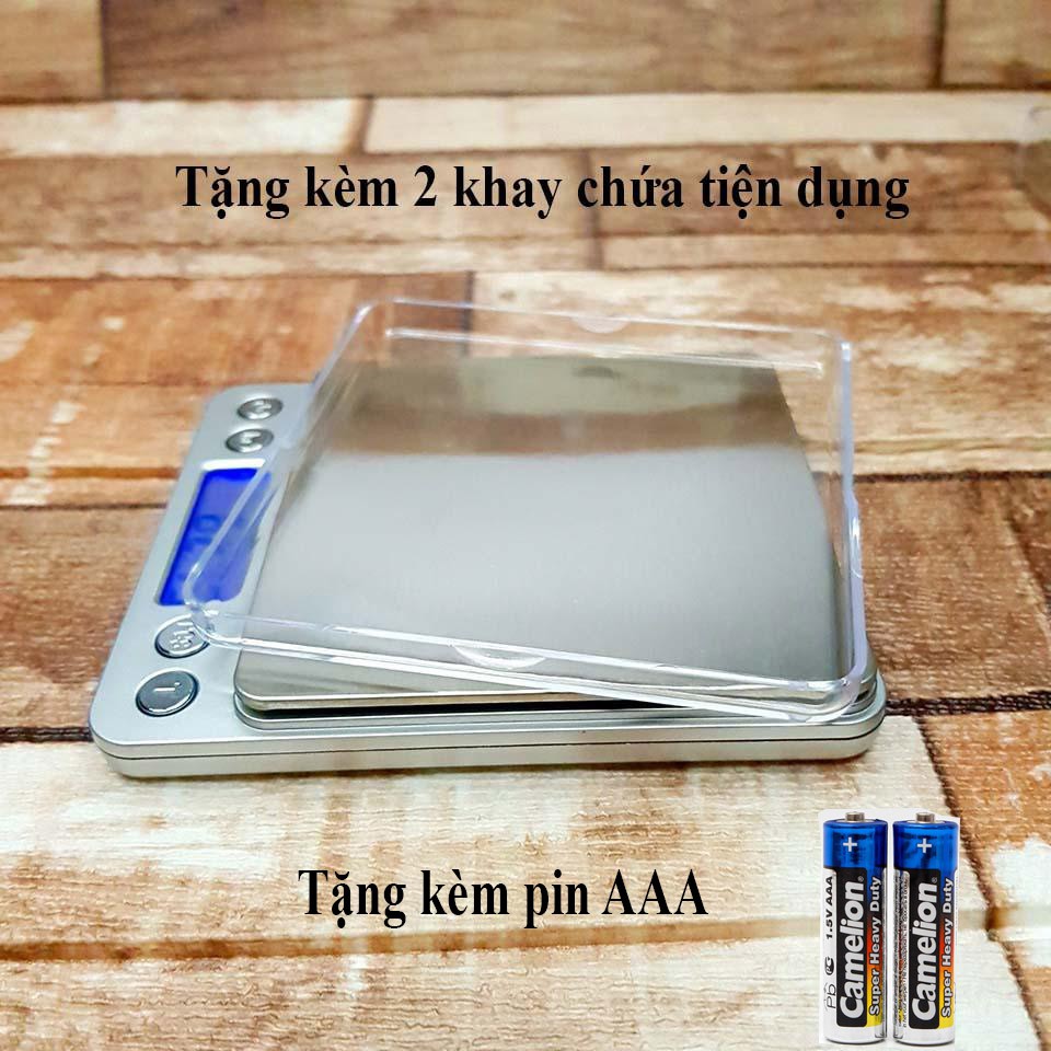 [Mã LIFE20KALL giảm 10% đơn 50K] Cân Tiểu Ly Điện Tử I2000 500g Độ Chính Xác 0.01g Chính Hãng ( Bảo Hành 1 Năm )