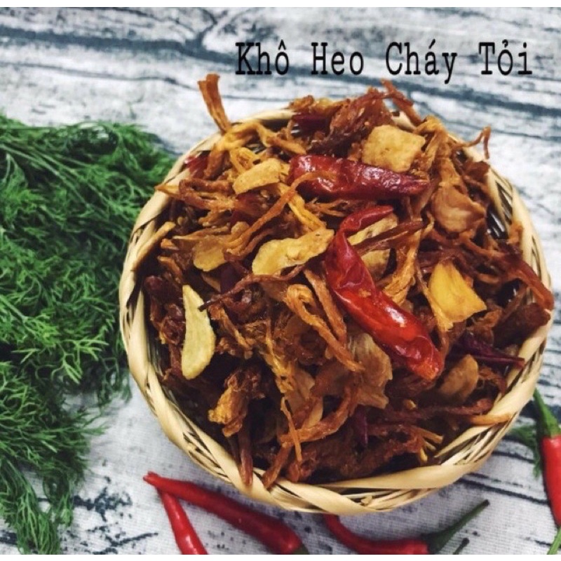 500Gr khô heo cháy tỏi chuẩn vị