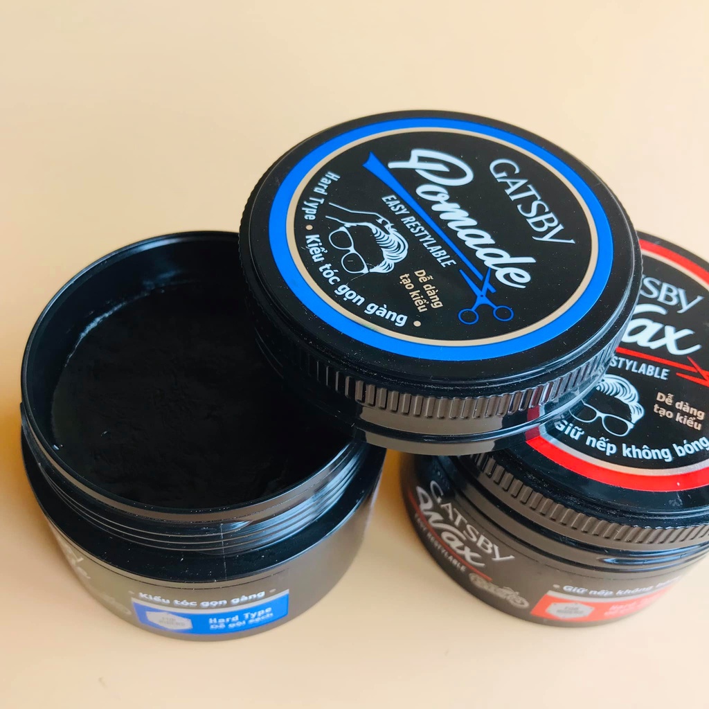 Sáp tạo kiểu tóc GATSBY Wax &amp; Pomade