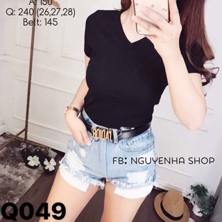Combo 3 quần short chỉ 270k