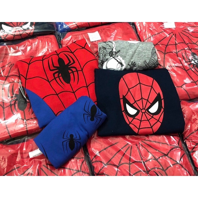 Set 2 bộ nhện chất cotton mềm mát cho bé trai