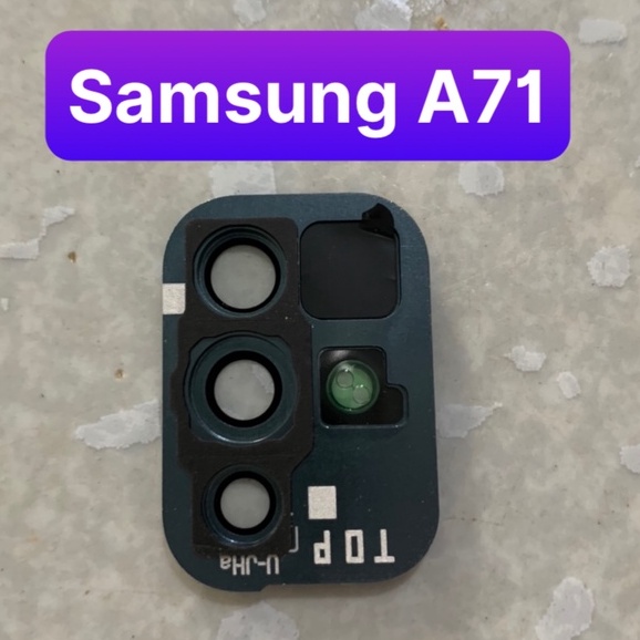 bộ kính camera samsung A71 (gồm kính và vành cam)