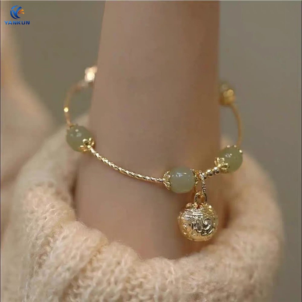 Vòng Đeo Tay Gắn Chuông Phong Cách Cổ Điển Dành Cho Nữ