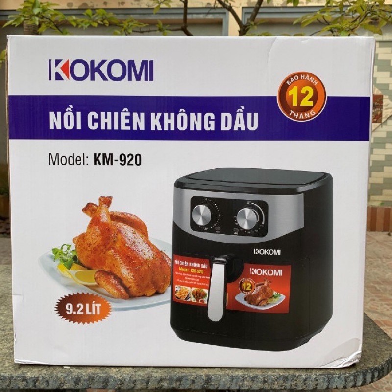 Nồi chiên không dầu KOKOMI dung tích khủng 9.2 lít