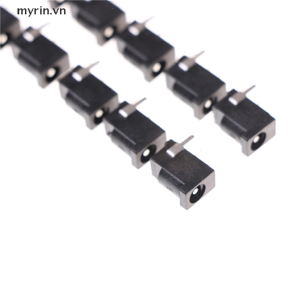 Set 10 Đầu Cắm Nguồn DC 3 Chấu 3.5Mmx1.3Mm Chuyên Dụng