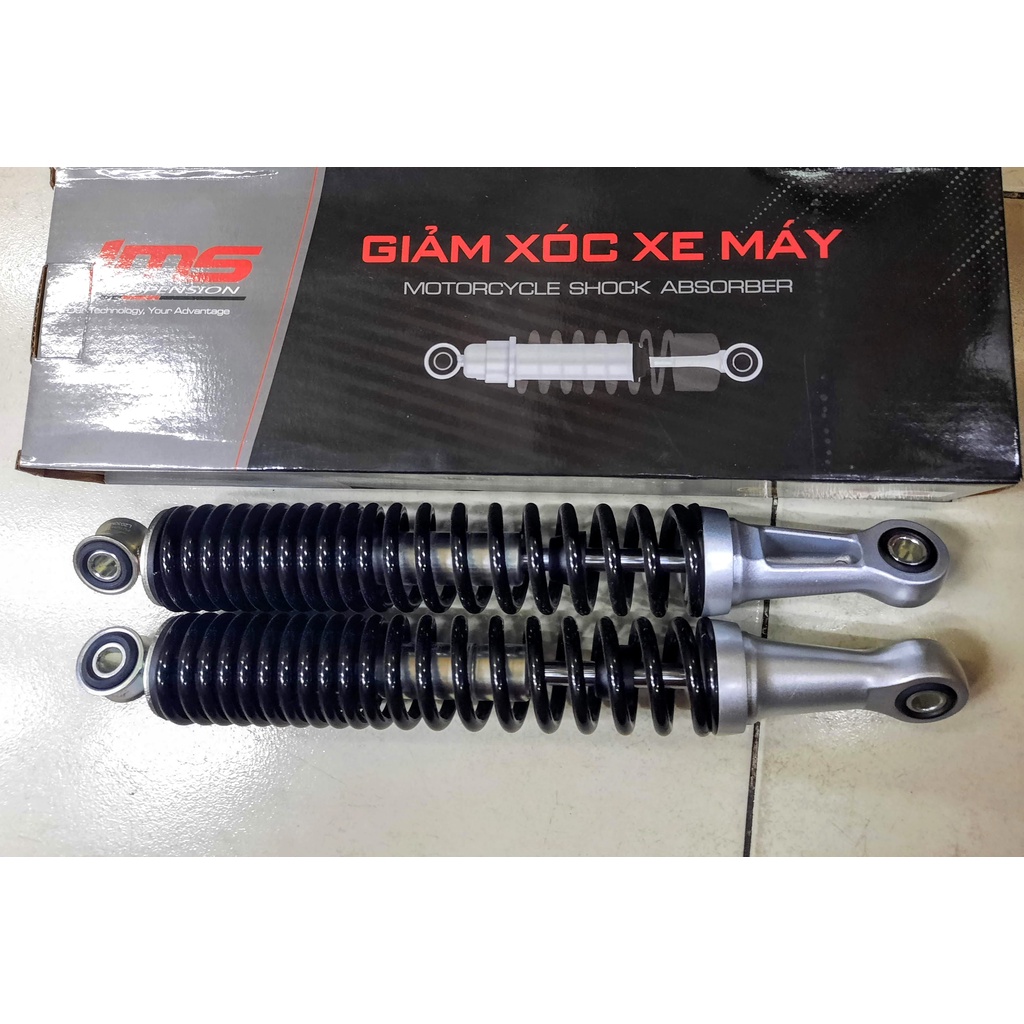 Giảm xóc  sau chính hãng JMS dùng cho Wave Blade / WRX/ Alpha mới/ Future 125 mập