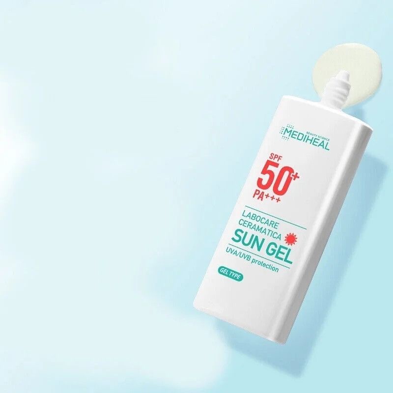 Gel chống nắng làm dịu da kích ứng Mediheal Labocare Ceramatia SPF 50+ / PA+++ fullsize 50ml