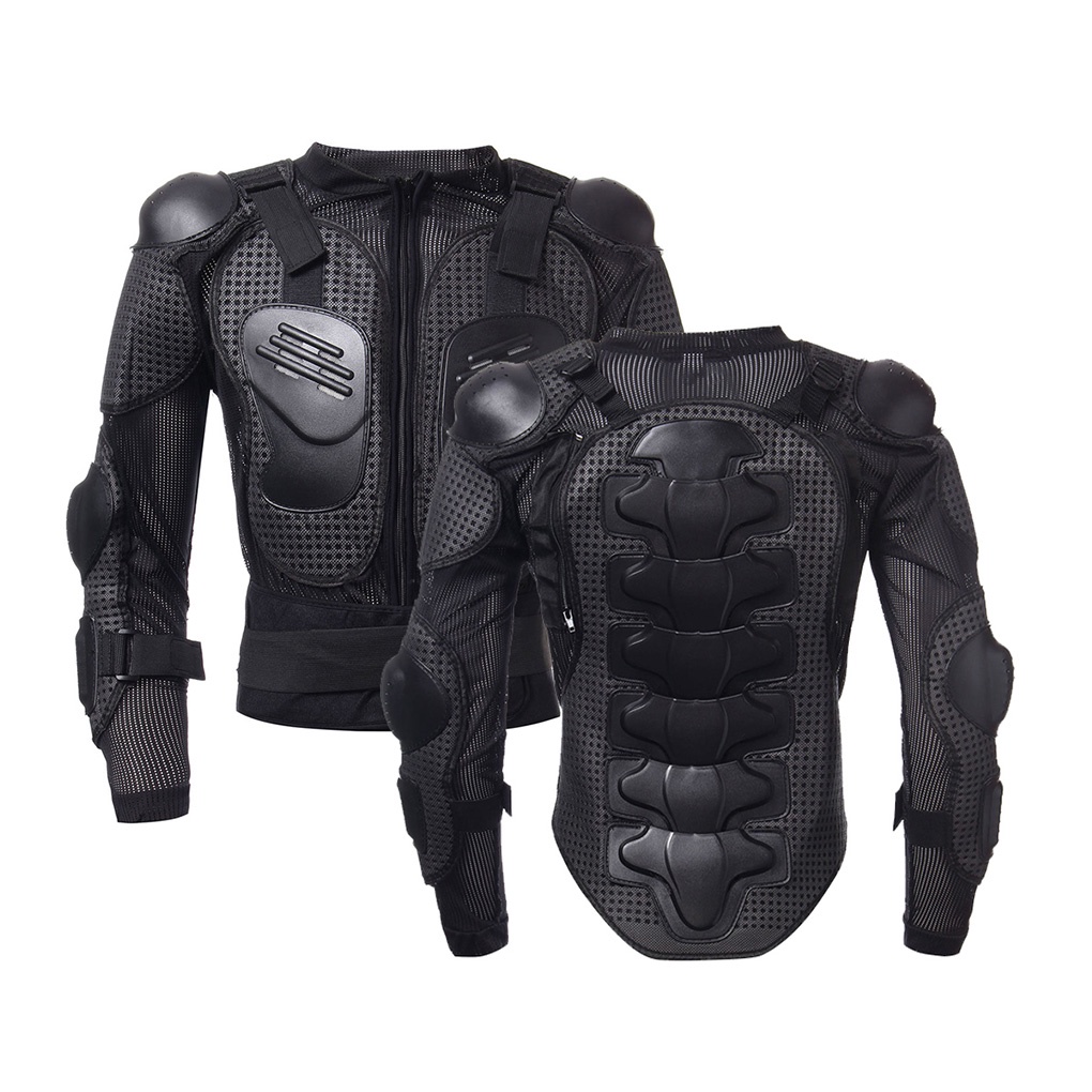 [Coco]Men Full Body Motorcycle Jacket Armor Motocross Racing Protective Gear Motorbike Chest Elbow Back Shoulder
