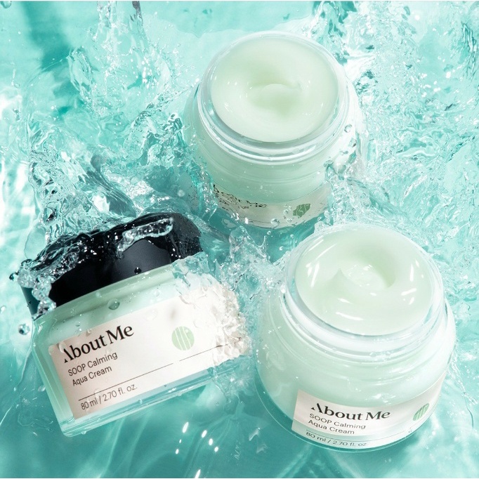 Kem dưỡng dịu da giảm kích ứng ABOUT ME SOOP CALMING AQUA CREAM