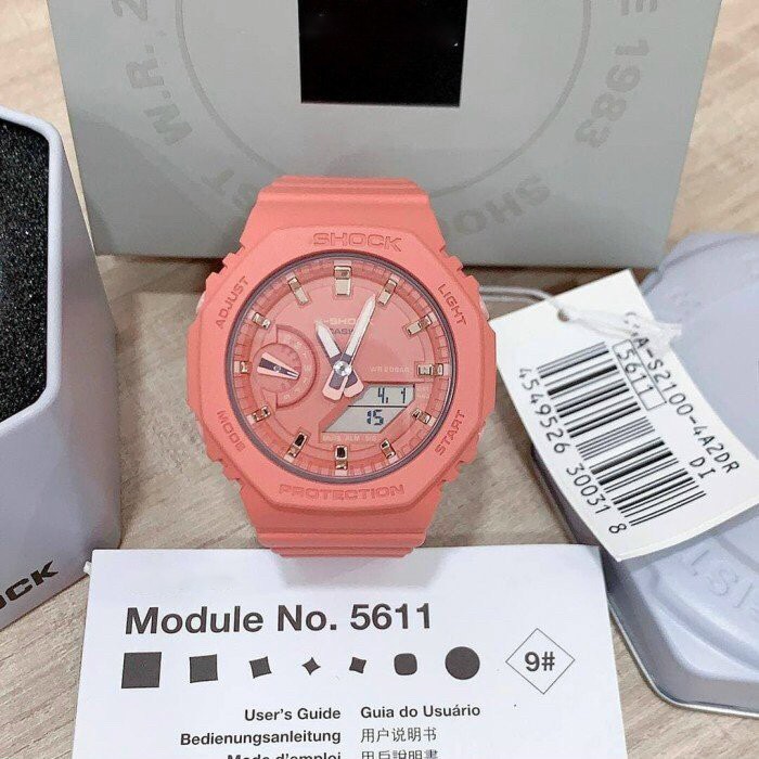 [BỘ 4 GA2100] Đồng hồ thể thao nam nữ GA2100 bộ 4 màu hot 2021 cao cấp chống sốc tốt [ CLIP và ẢNH THẬT] | BigBuy360 - bigbuy360.vn